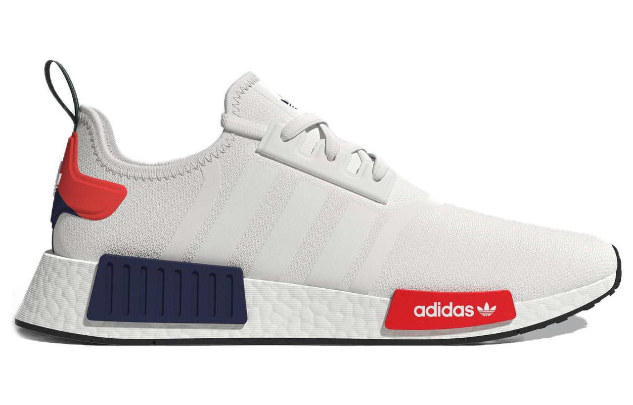 adidas NMD_R1 'White Navy Solar Red' HQ4464