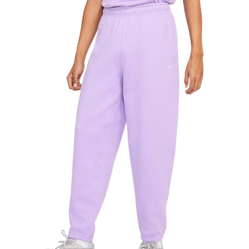 Men's Nike Small Logo Embroidered Casual Sports Bundle Feet Long Pants/Trousers Purple DA0330-563