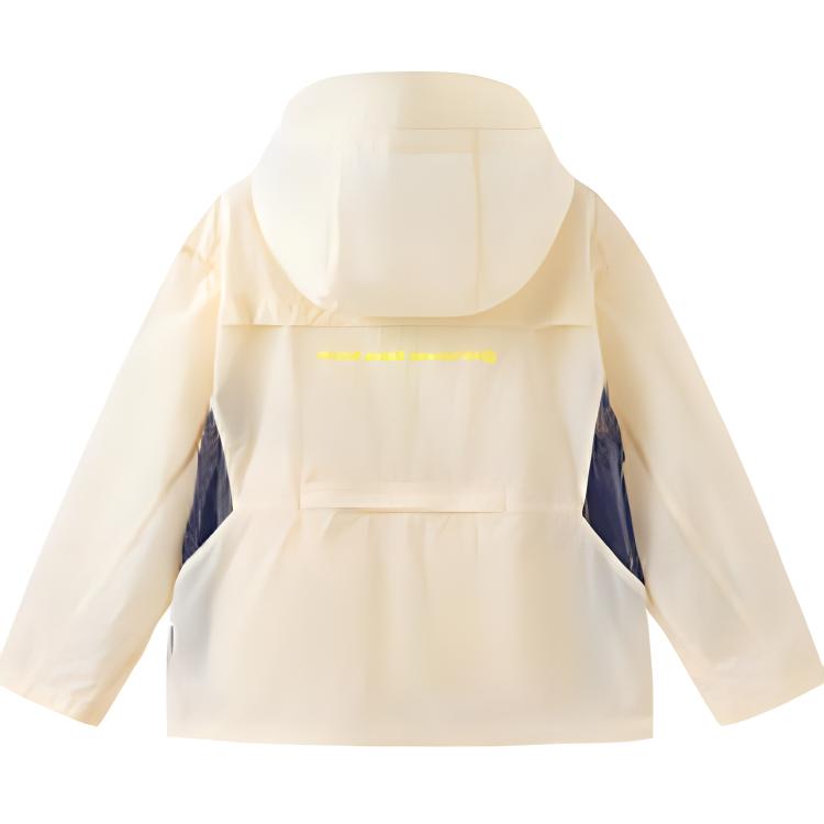 (GS) ASICS Logo Jacket 'Beige Black Yellow' 332241053056-8853