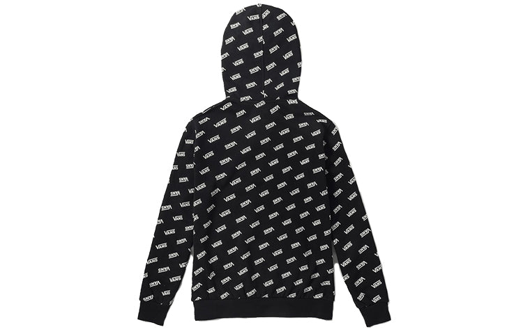 Vans logo Alphabet Printing Fleece Lined Couple Style Black VN0A3QRXRS1