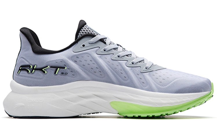 ANTA Runninng Series Sneakers 'Grey Black Green' 112215587S-4