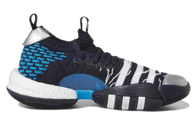 (GS) adidas Trae Young 2.0 Basketball Shoes 'Black Blue White' ID2216