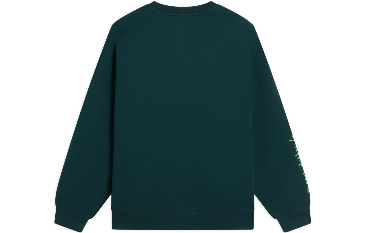 Li-Ning BadFive Graphic Sweatshirt 'Dark Green' AWDS653-9