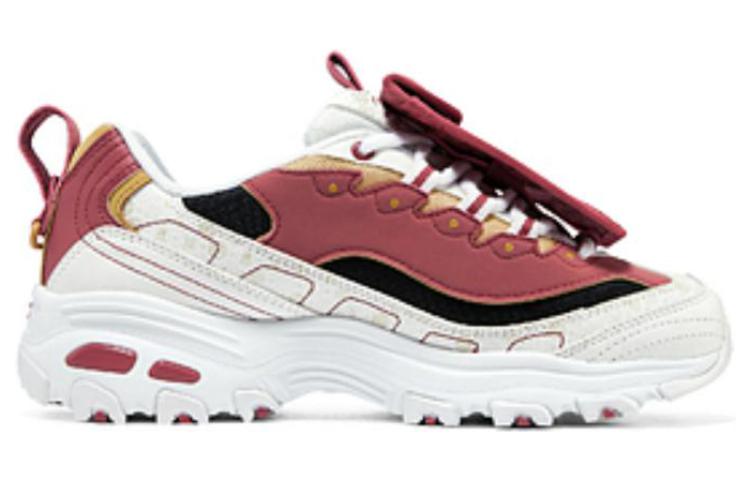 (WMNS) Skechers D'LITES CNY 'White' 800008-WBRD