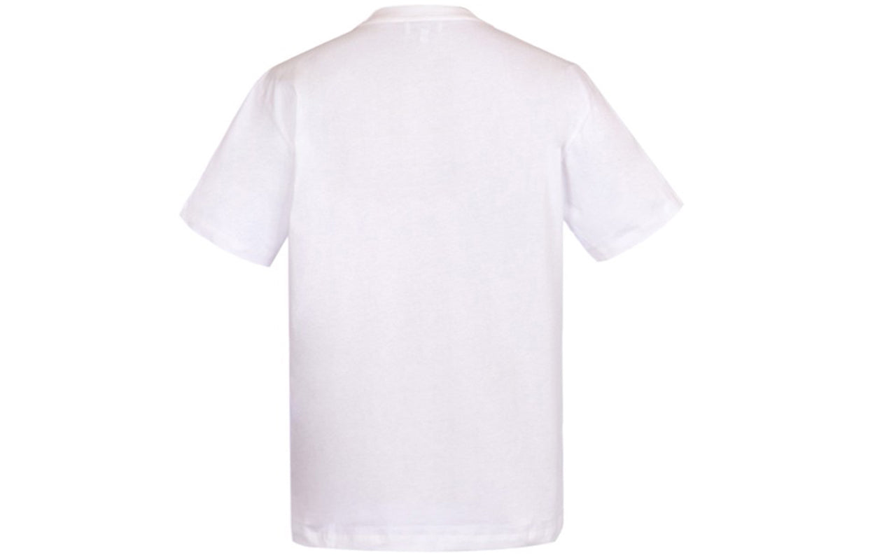 KENZO SS21 Printing Loose Round Neck Short Sleeve White FB52TS9724YG-01B