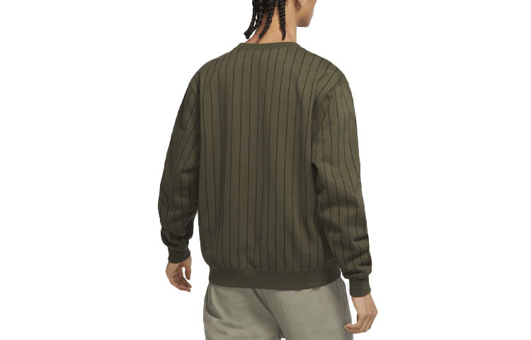Nike Unisex SB Skateboard Round-neck Sweatshirt Green DH2637-325