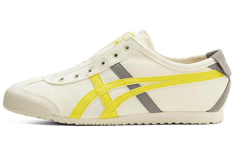 (WMNS) Onitsuka Tiger Mexico 66 Slip-On 'White Yellow Grey' 1182A087-750