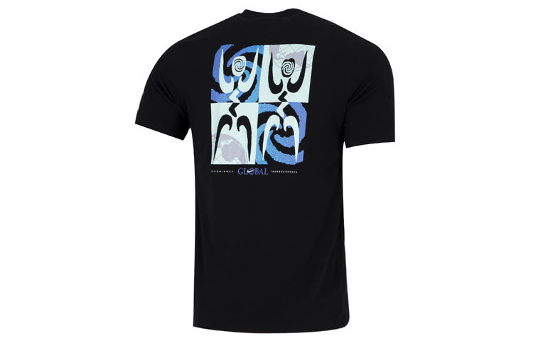 Men's Nike Logo Printing Casual Short Sleeve Black T-Shirt DQ1070-010