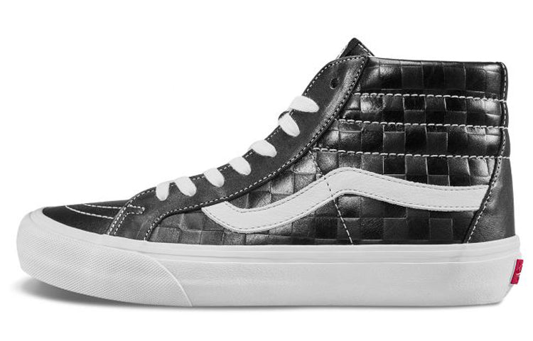 Vans SK8-HI Reissue 6 'Checkerboard Embossed - Black' VN0A4BVGXKU