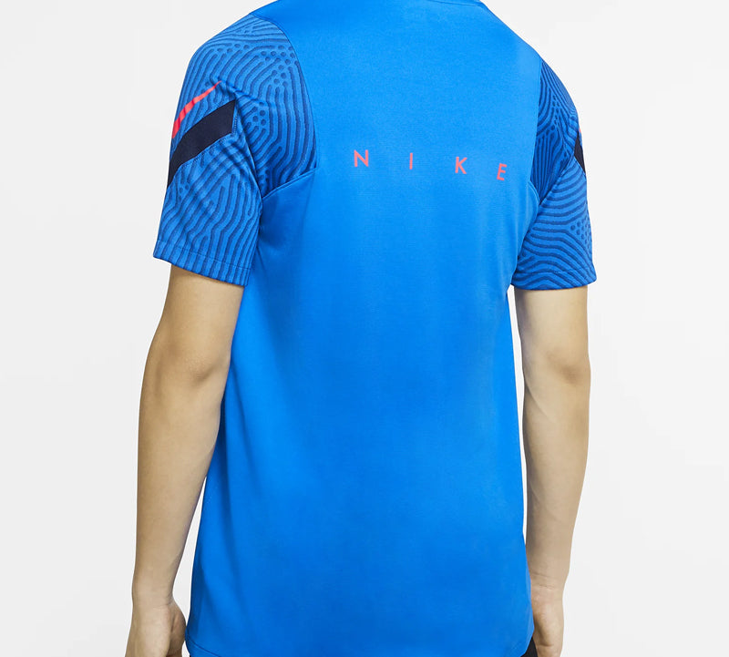 Nike Strike Training T-Shirt 'Blue Red' CD0571-427