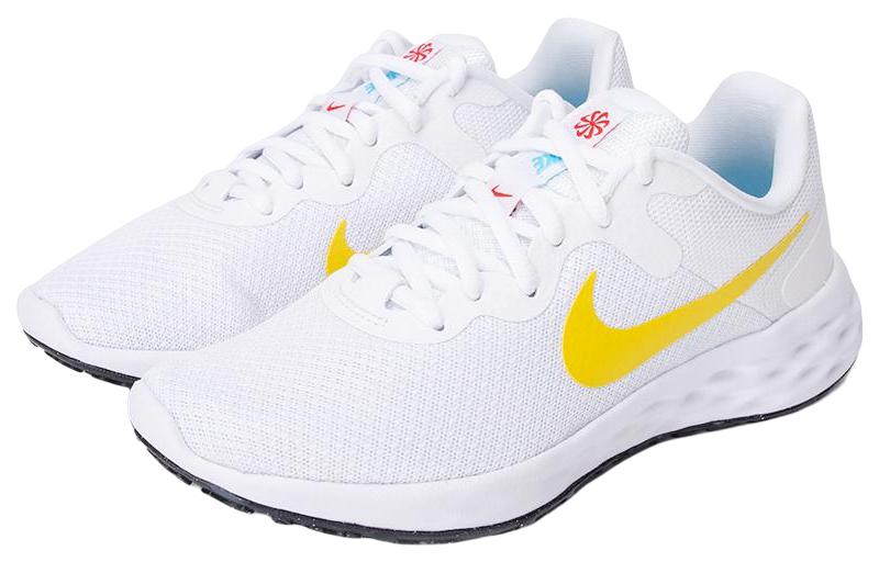 (WMNS) Nike Revolution 6 Next Nature 'White Opti Yellow' DC3729-105