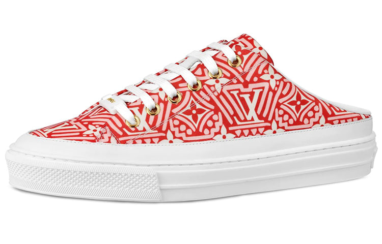 (WMNS) LOUIS VUITTON Crafty Stellar Mules 'Red White' 1A85NN