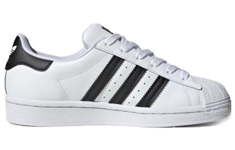 (GS) adidas Superstar J 'White Black' FU7712