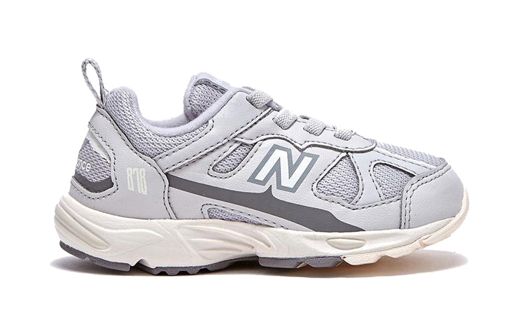 New Balance 878 Sports Shoes K Grey/White PV878KNS