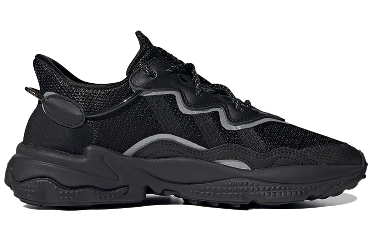 (WMNS) adidas Ozweego 'Black Reflective' Q46168