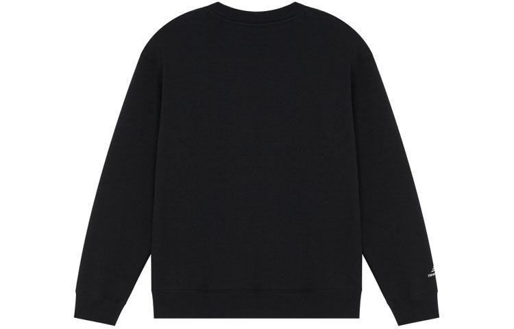 (WMNS) New Balance CNY Series 3D Pocket Sports Round Neck Sweater Black Hoodie AWT21312-BK