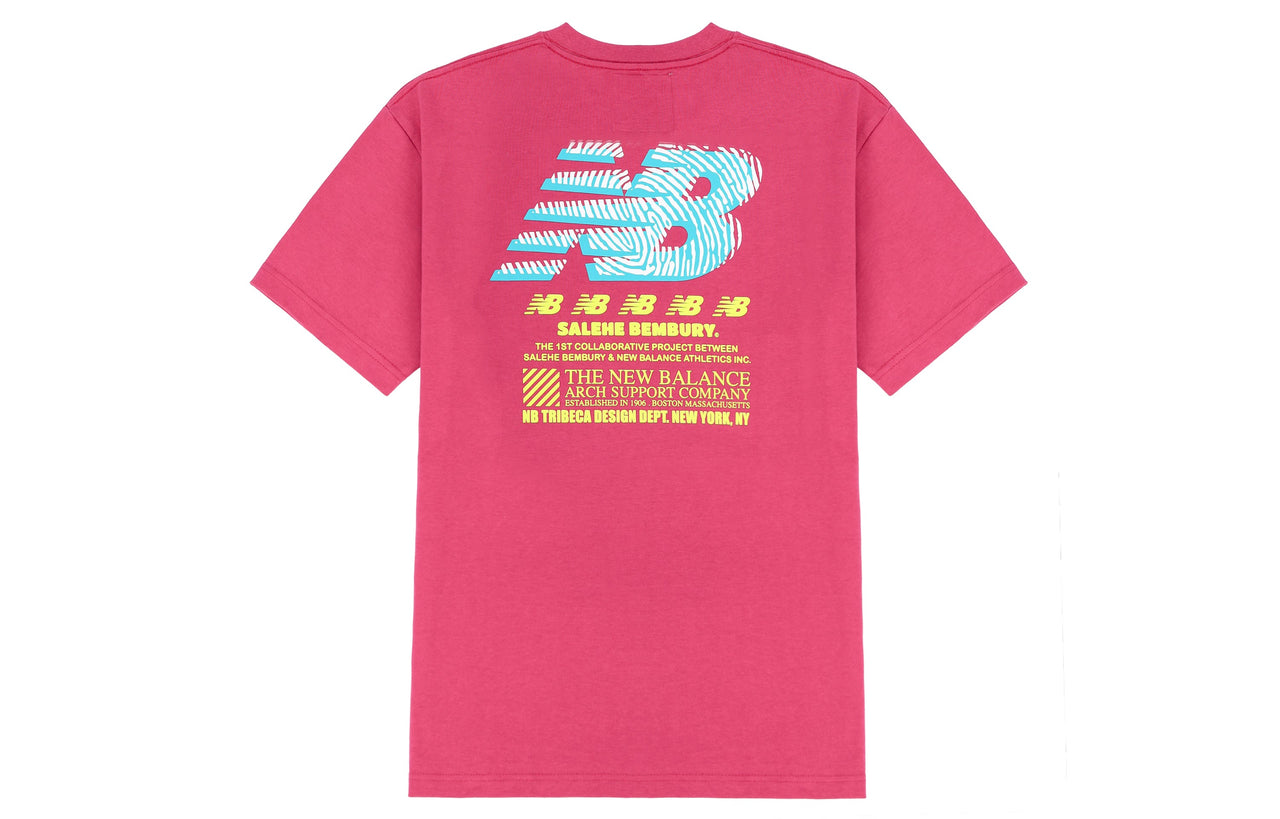 New Balance x Salehe Bembury Unisex Printing Logo Red MT11563-JJL