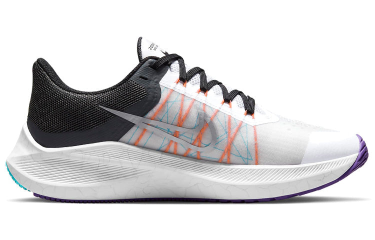 (WMNS) Nike Air Zoom Winflo 8 'White Black' CW3421-103