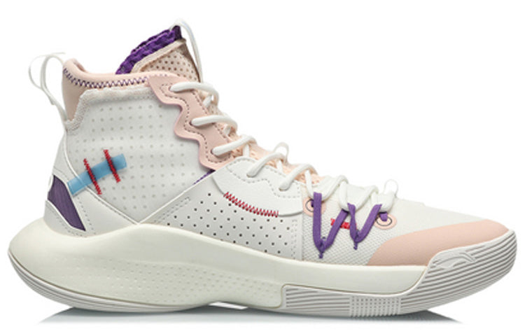 Li-Ning Sonic 8 Cj Mccollum 'Pink White' ABAQ107-3