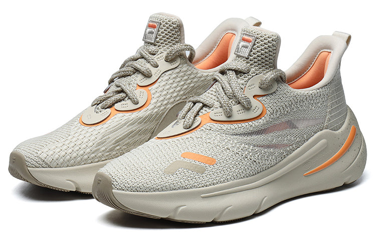 (WMNS) Fila Fusion Shoes 'Sand Grey Orange' T12W125204FAS