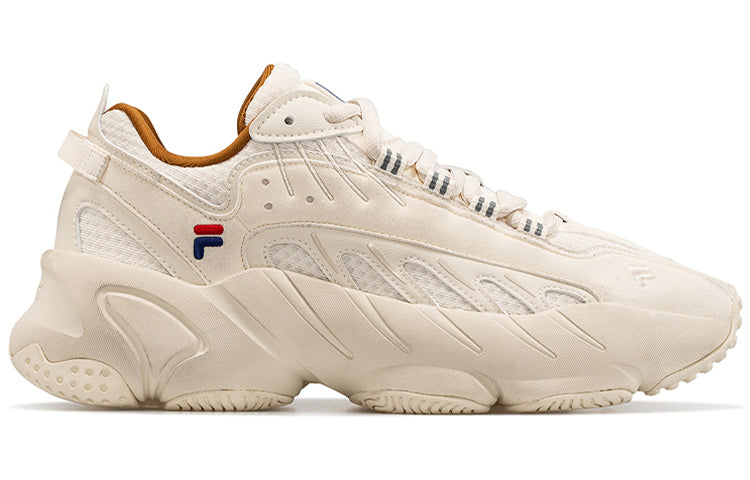 (WMNS) Fila ADE VNTG GS 'White Brown' T12W031118FWG