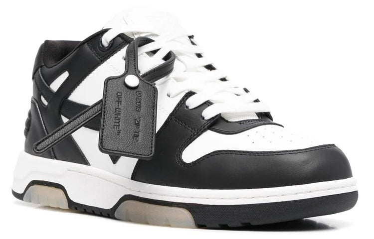 Off-White Out Of Office Low-Top Sneakers 'White Black' OMIA189C99LEA0011004