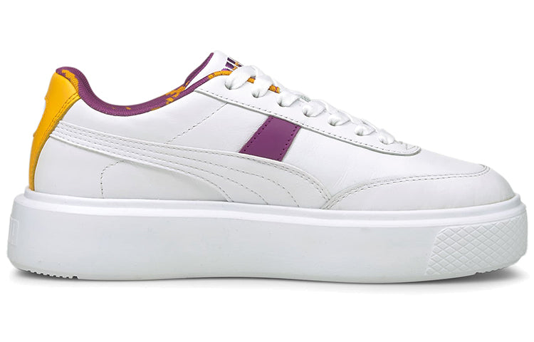 (WMNS) PUMA Oslo Maja For Casual Shoes White/Purple/Yellow 382518-02