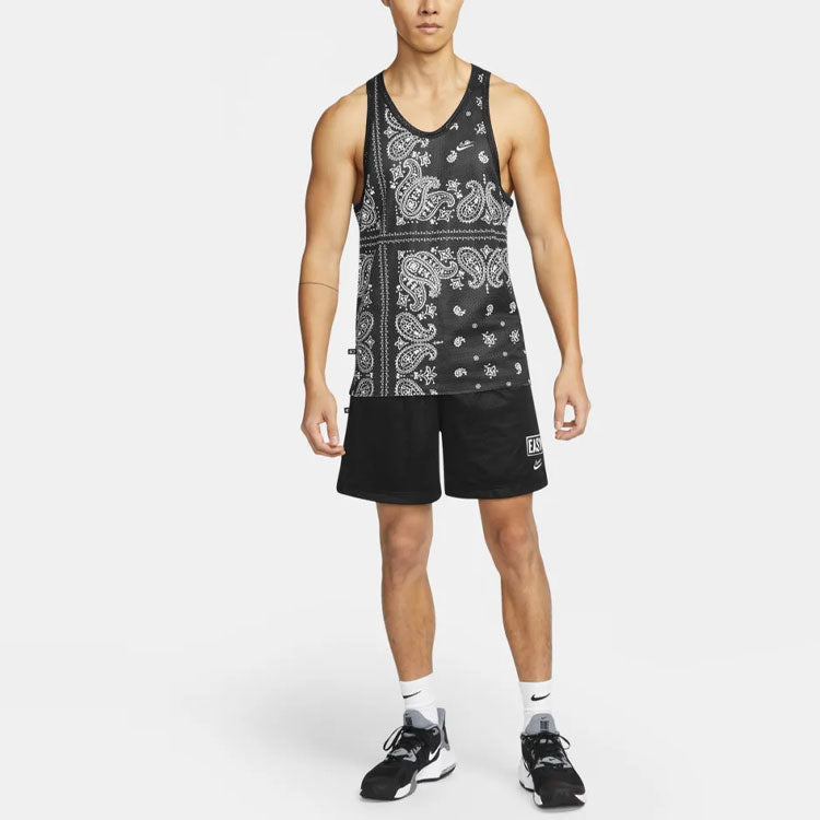 Nike Dri-fit Casual Breathable cashew Sleeveless Vest Black DH7372-010