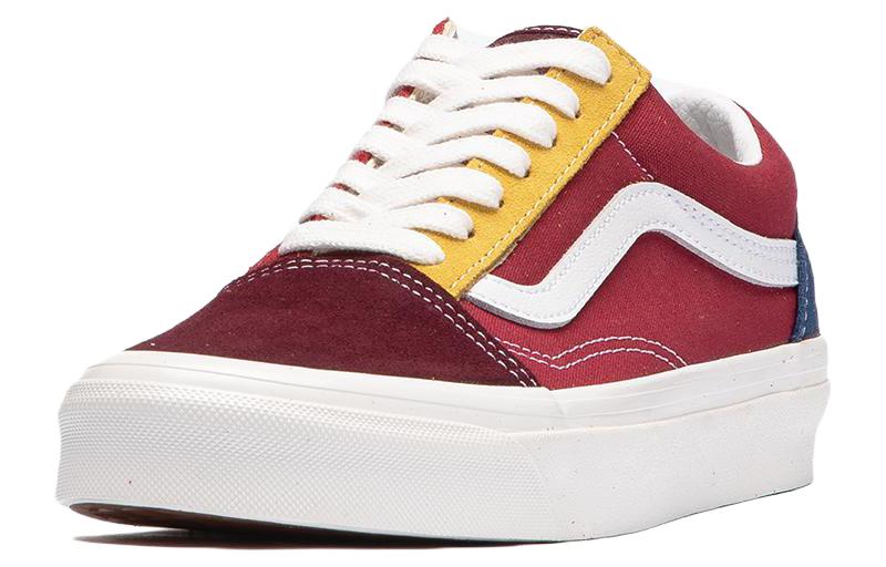 Vans Old Skool Casual Fashion Skate Shoes Unisex Red VN0A54F39XP