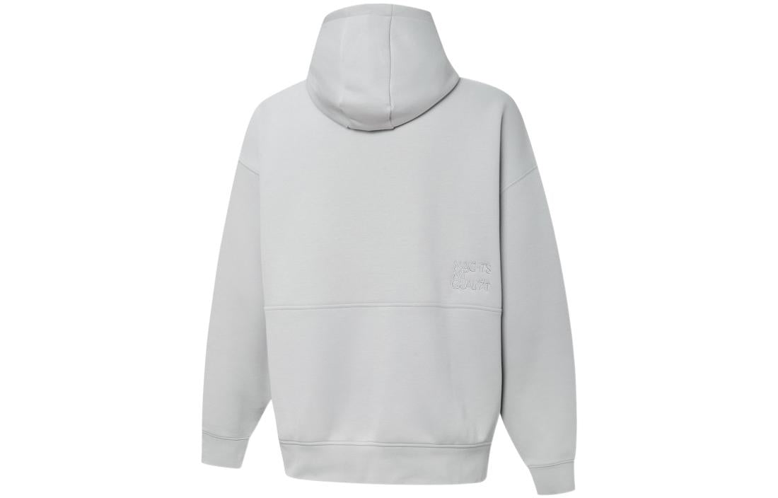 PUMA Mmq Solid Color Knit Pullover Couple Style Gray 534673-19