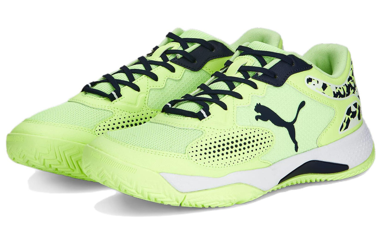 PUMA Solarcourt RCT Padel 'Fast Yellow Camo' 107296-01