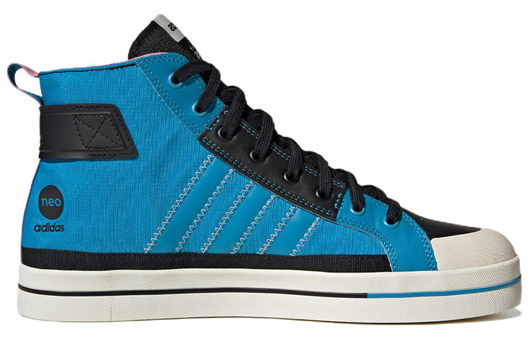 adidas neo City Canvas Hi SSJF x Sesame Street x JF 'Black Blue Pink' GY2189