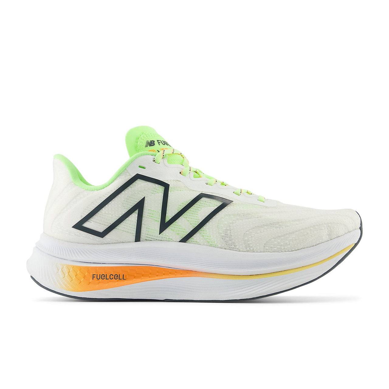 New Balance FuelCell SuperComp Trainer v2 'White Lime Hot Mango' MRCXCA3