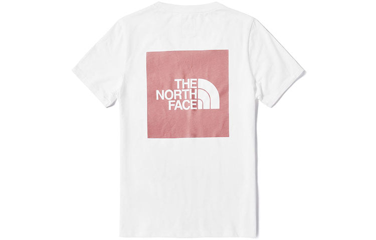 THE NORTH FACE Outdoor hygroscopic Sweat-Wicking Short Sleeve White 499O-FN4