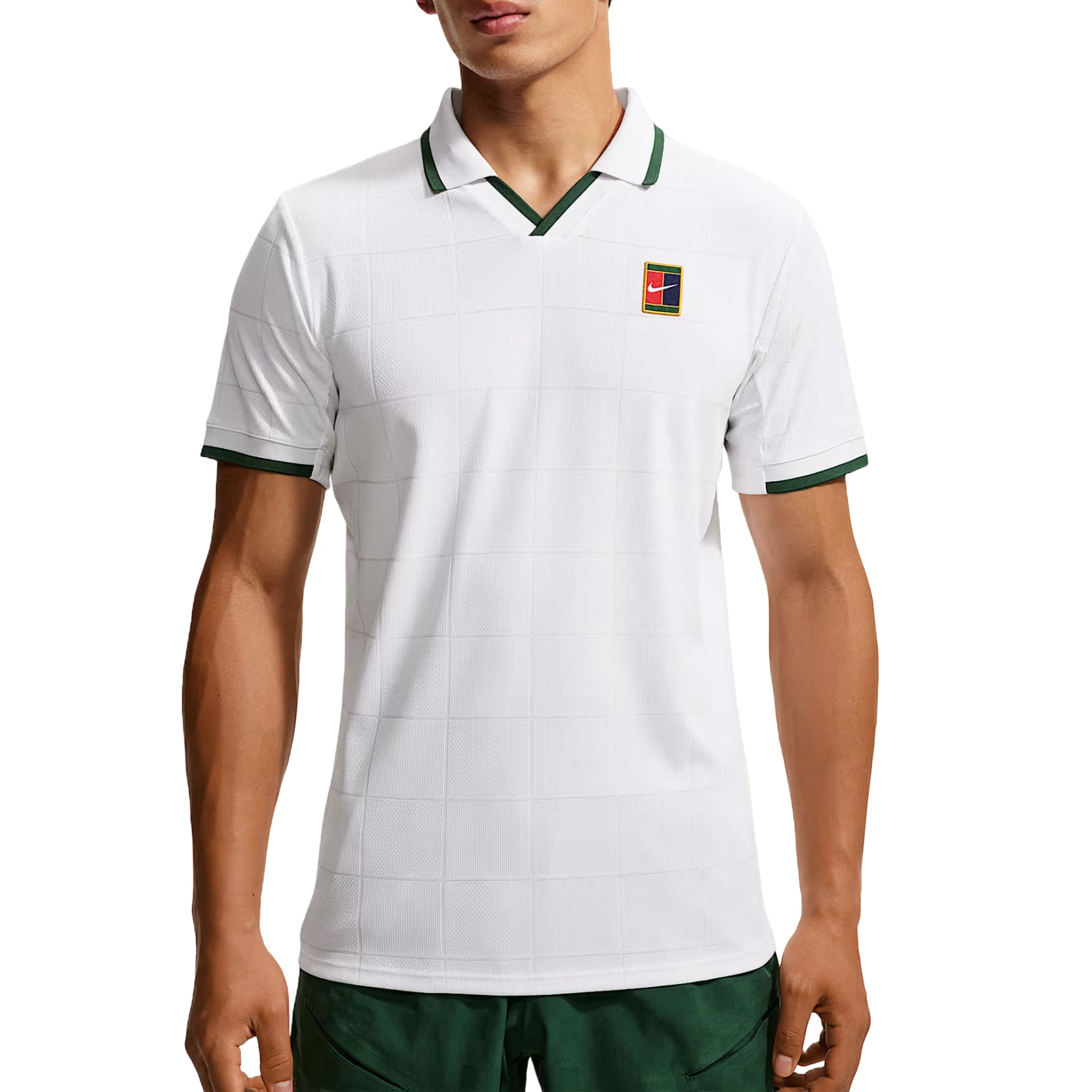 Nike Court Slam Dri-FIT ADV Polo Shirt Asia Sizing 'White' IB1025-100