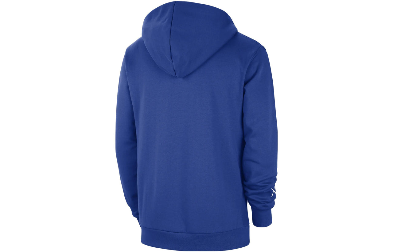 Nike X Kaws X Brooklyn Nets City Edition Hoodie 'Blue' FB4441-495