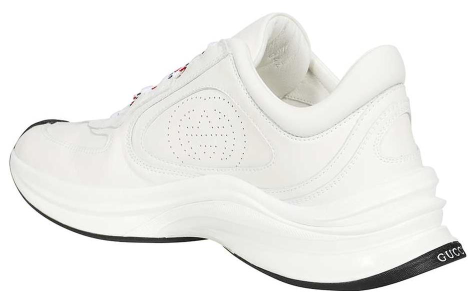 (WMNS) Gucci Run Sneaker 'White Pink Turquoise' 734904-UHH20-9014