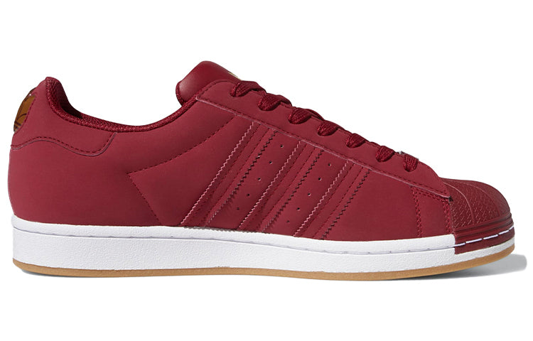 adidas Superstar 'Collegiate Burgundy Gum' FZ2141