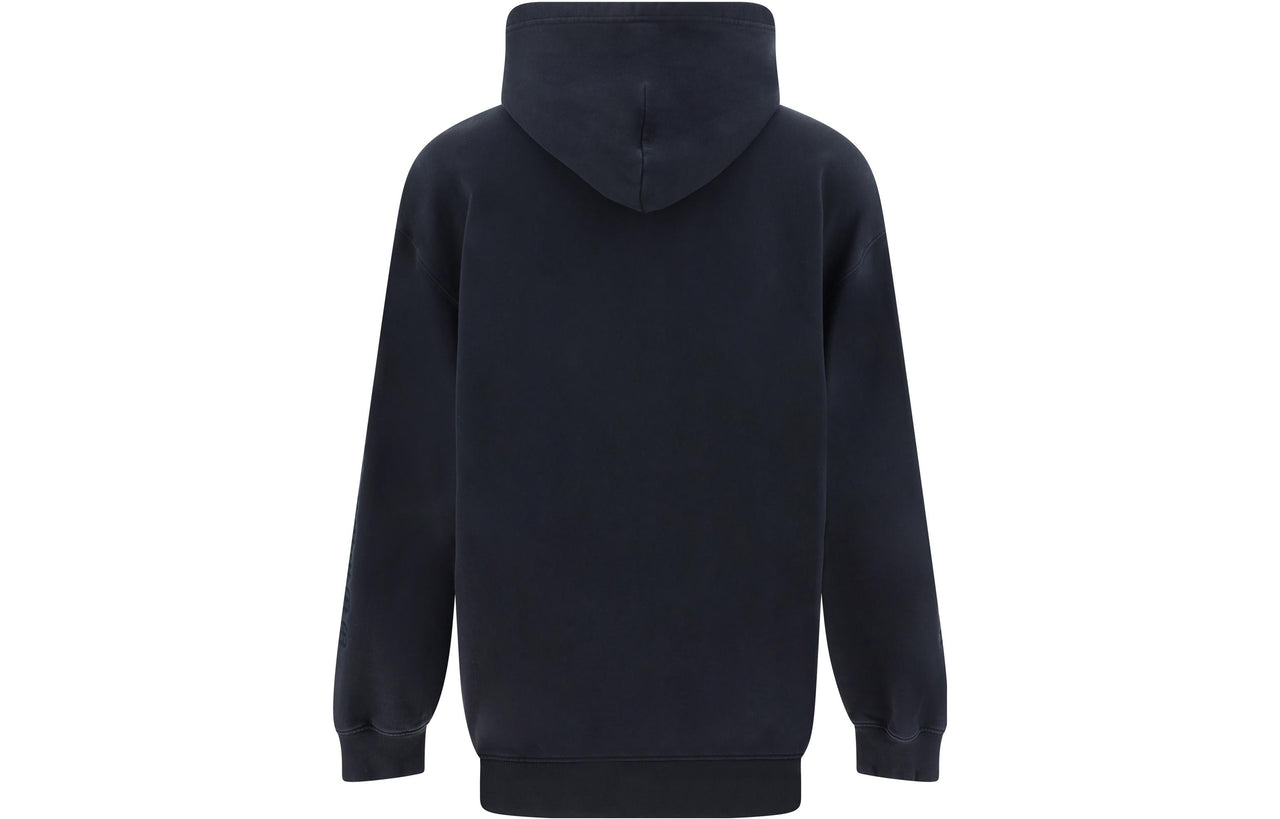Balenciaga BB Medium Fit Hoodie 'Washed Black' 570811TMVG68190