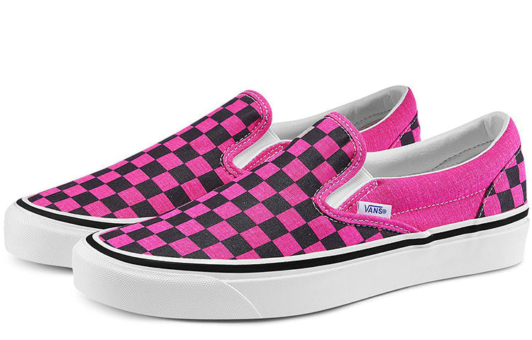 Vans Classic Slip-On 98 DX 'Anaheim Factory - Pink Neon Checkerboard' VN0A3JEXV9N