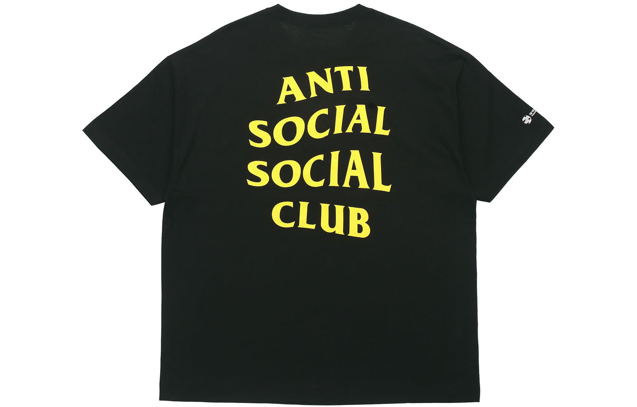 ASSC x DHL Crossover Alphabet Printing Short Sleeve Unisex Black ASST394