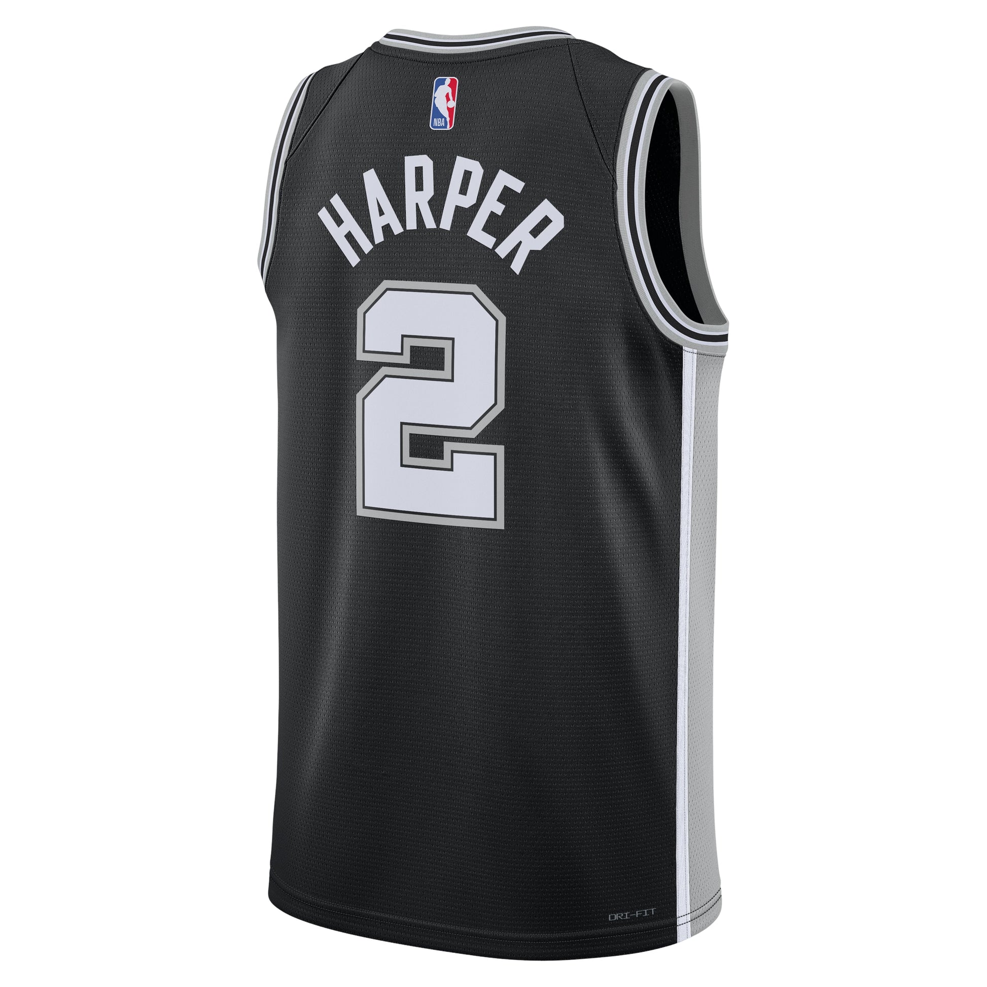 Nike Dri-FIT NBA Dylan Harper San Antonio Spurs Icon Edition Swingman Jersey 'Black' DN2022-020