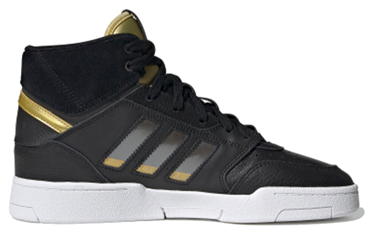 (WMNS) adidas originals Drop Step Xlt 'Black Gold White' FX9812