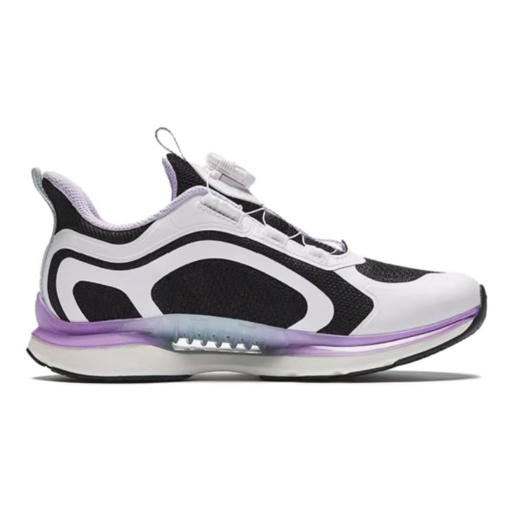(GS) ANTA Running Series Sneakers 'Black Purple White' A322425577-2