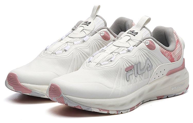 (WMNS) FILA Athletics Fleece Low-Top 'White Pink' A12W212210FWT