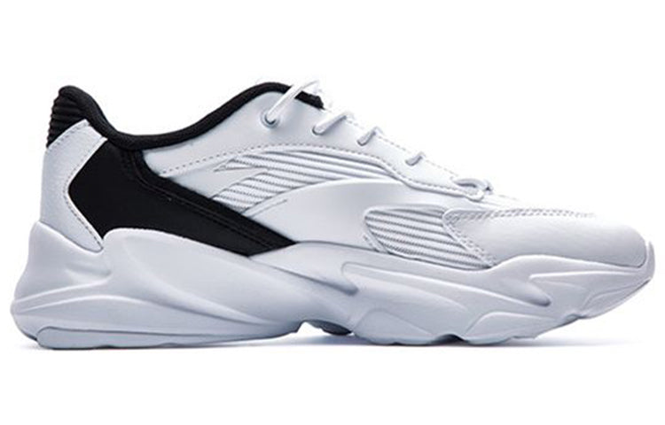 (WMNS) ANTA Leisure Dad Shoes 'White Black' 12818852-6