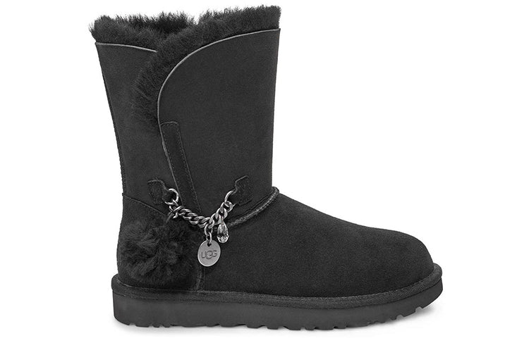 (WMNS) UGG Classic Mini Charms Black 1103765-BLK