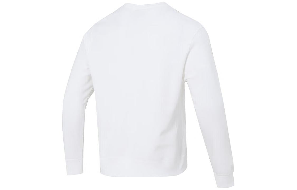 Nike Logo Sweatshirt 'White Black' DQ4913-100