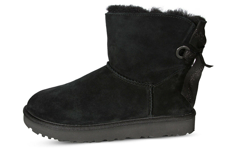 (WMNS) UGG Mini Bailey Bow 1100212-BLK
