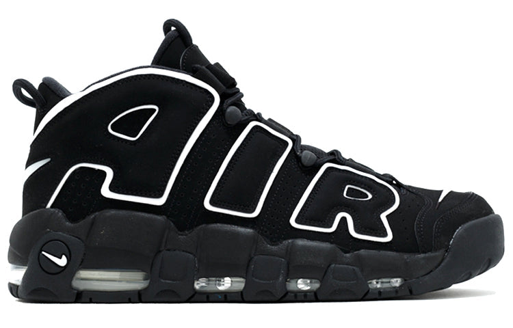 حذاء Nike Air More Uptempo "أسود وأبيض" 414962-002